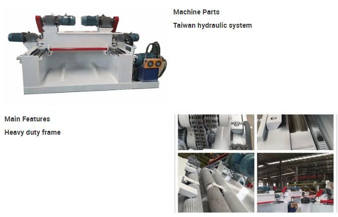 CNC Wood Log Debarker for Barking Plywood and Boards with Ce