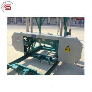 Horizontal Band Saw for Wood Cutting