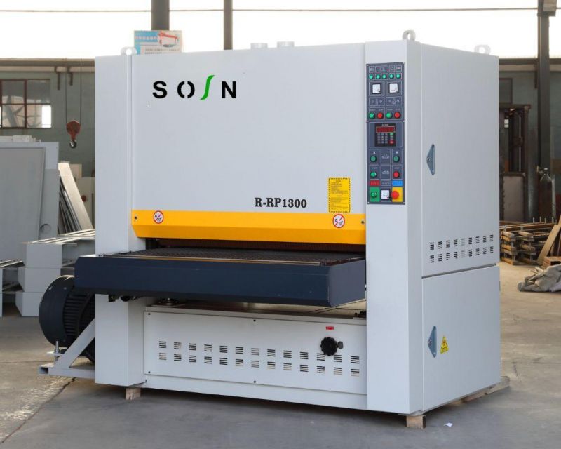 1300mm Working Width Calibrating Floor Wide Belt Sanding Machine Wide Belt Sander Woodworking Machinery for Woodworking