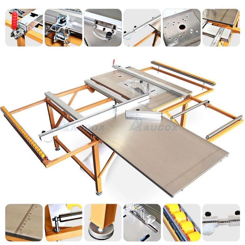 Hot Sale Small Sliding Table Panel Saw Wood MDF Board Cutting Panel Saw Woodworking Machine