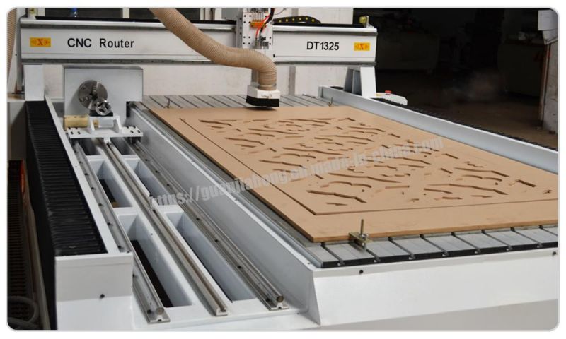 2D and 3D CNC Router Machine with Rotary 1325, CNC Wood Engraving Machine