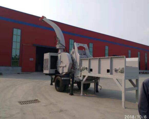 China Large Diameter Wood Chipper Mobile for Sale