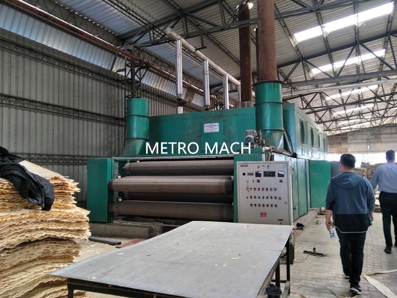 Plywood Veneer Dryer Mesh Belt Type Drying Machine