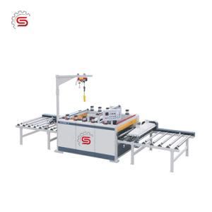 Str1350b-II Hot Sale Woodworking PVC Paper Sticking Machine