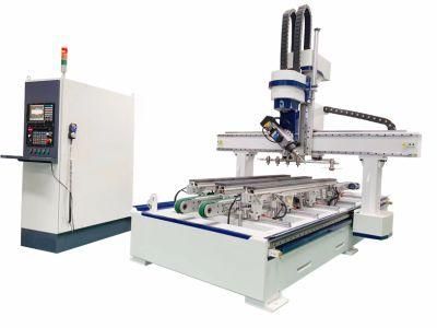 Mars Hgs12 Five Axis Wooden Door CNC Router Machine