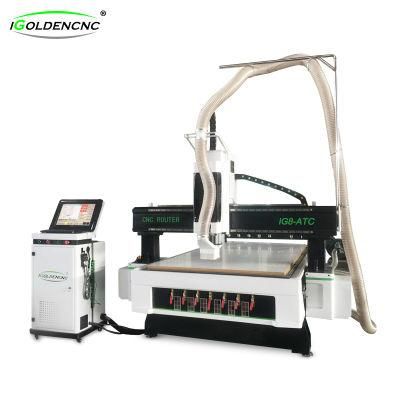 1325 Atc CNC Router Woodworking Machine Door Making