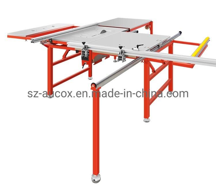Clean Rail Type Woodworking Simple Folding Sliding Table Saw