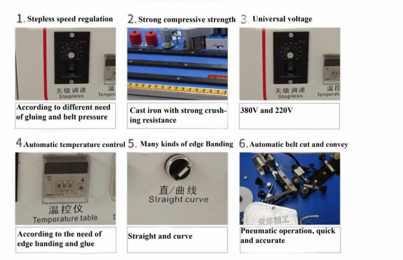 2018 New Style Most Popular Wood Panel Manual Straight and Curved Line Edge Bander Small Mini Manual Portable Hand Operation Edge Banding Machine for Cabinet