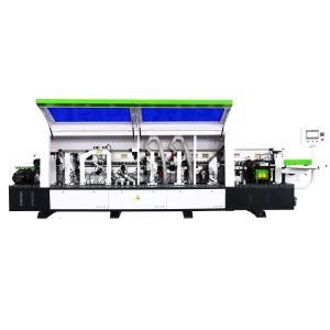 Woodworking Heavy Duty High Speed MDF PVC Edge Banding Machine with Corner Round Trimming for Furniture Door Cabinet Making