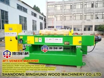 Forest Tree Machine for Peeling Wood Veneer