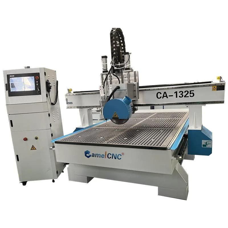 Heavy -Duty CNC Router Vacuum Table Woodworking Machine with Saw