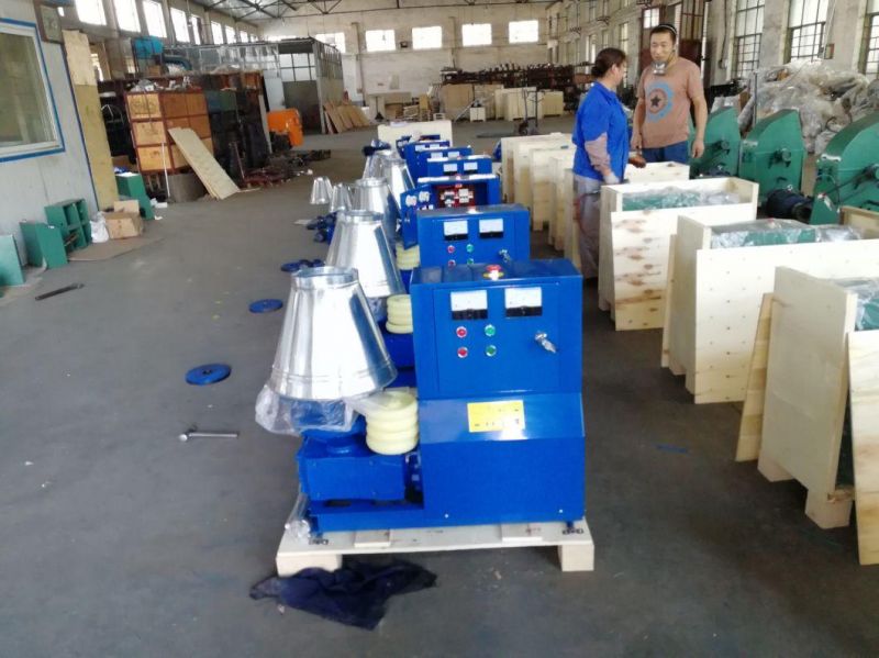 300-500kg/H Flat Die Wood Pellet Making Machine in USA