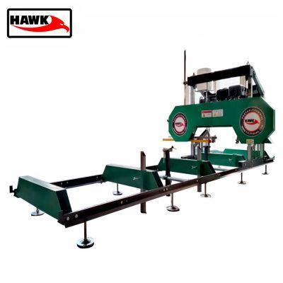 Horizontal Band Sawmill Portable Wood Working Machine with Bandsaw Blades