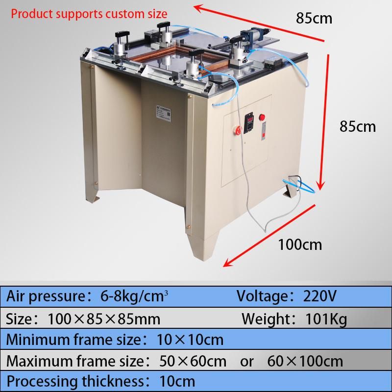 Xky Fixed Iron Angle Cutting Machine, Angle Corner Notch Cutting Machine