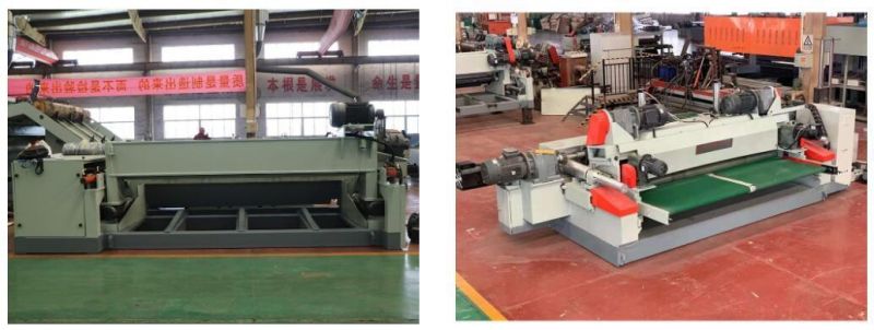 Plywood Produciton Line Veneer Peeler Machine Wood Log Debarking Veneer Stacker Machine Line Used for Plywood Factory