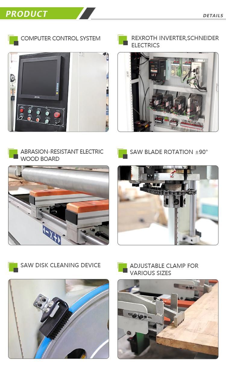 Solid Wood Furniture Cabinet CNC Bandsaw Machine