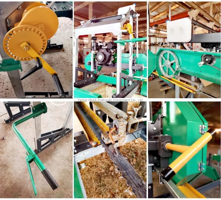 Movable Horizontal Bandsaw Sawmill