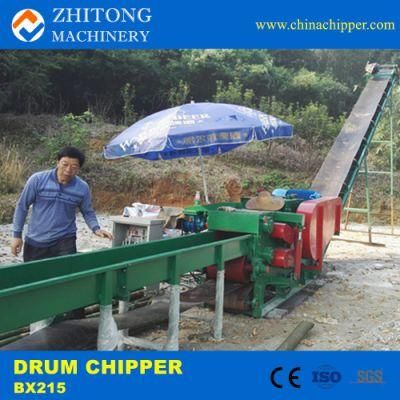 Bx215 Wood Chips Machine 5-8 Tons/H Drum Wood Chipper