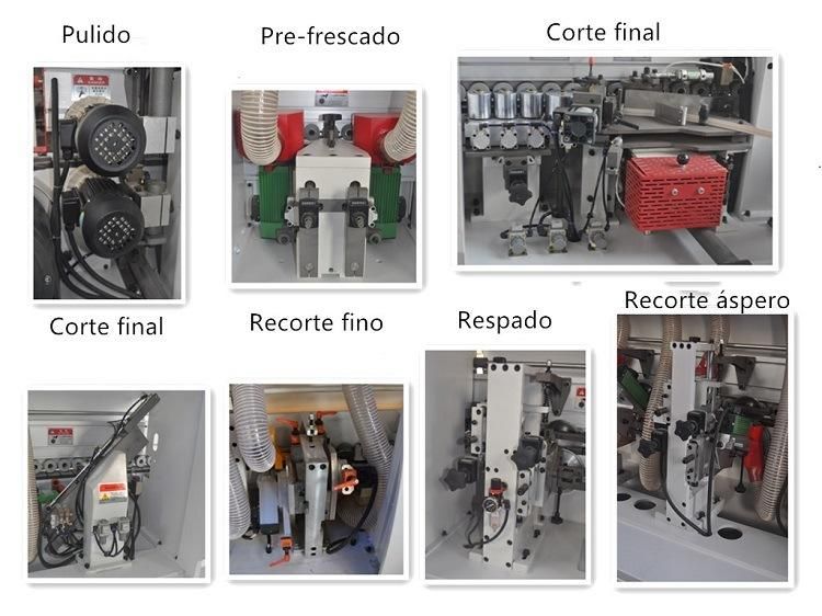 Zd700 Fully Automatic Edge Banding Machine with Pre-Milling 7 Functions