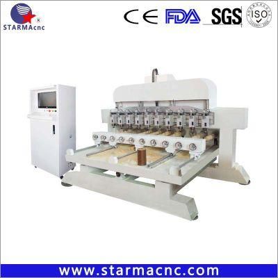 Jinan Woodworking Engraving CNC Router Machine