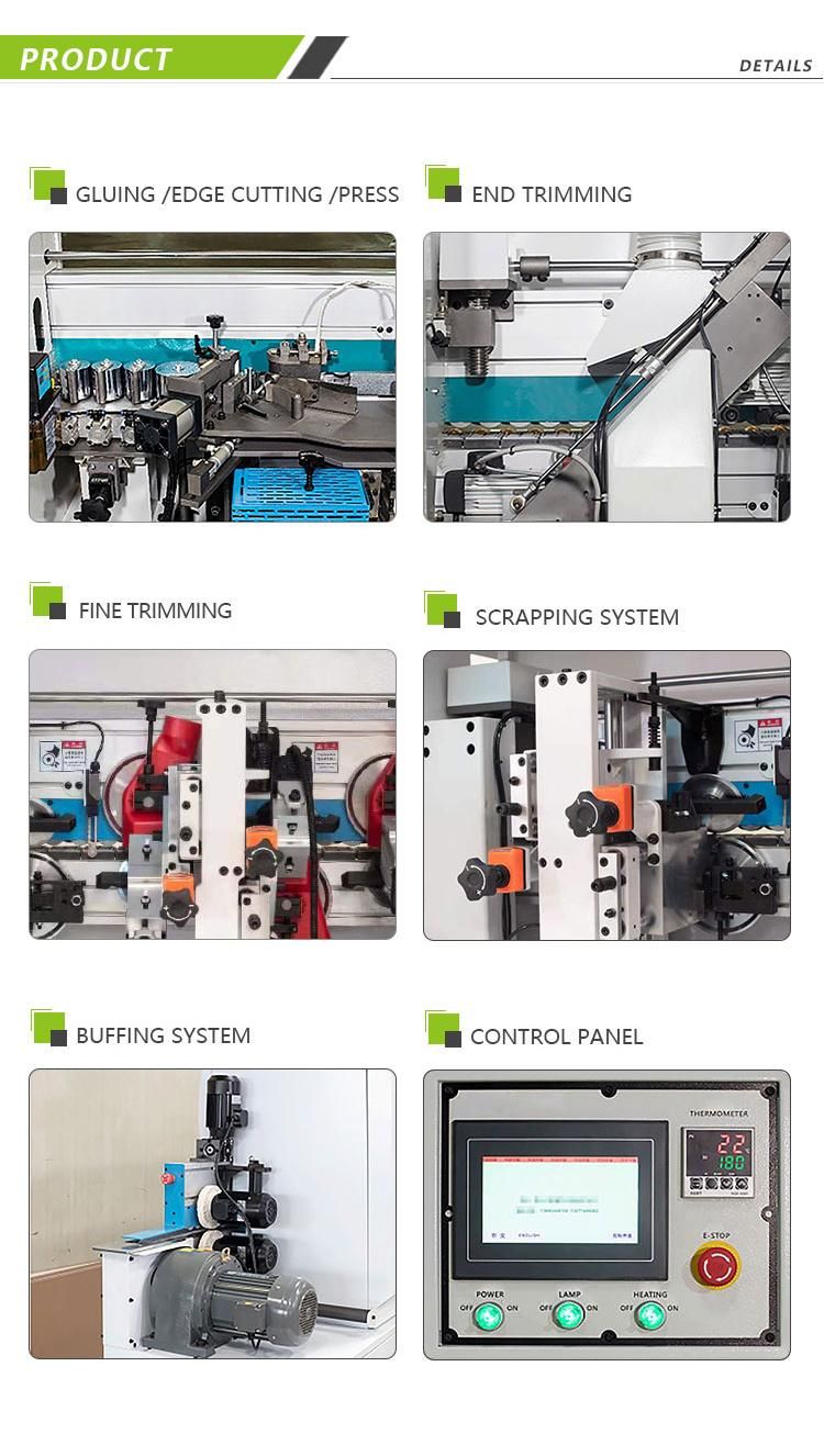 Full-Automatic Wood Working Machine Edge Banding Machine