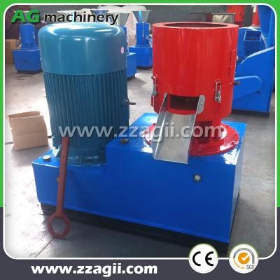 Automatic Wood Pellet Mill Agricultural Waste Flat Die Sawdust Pellet Machine