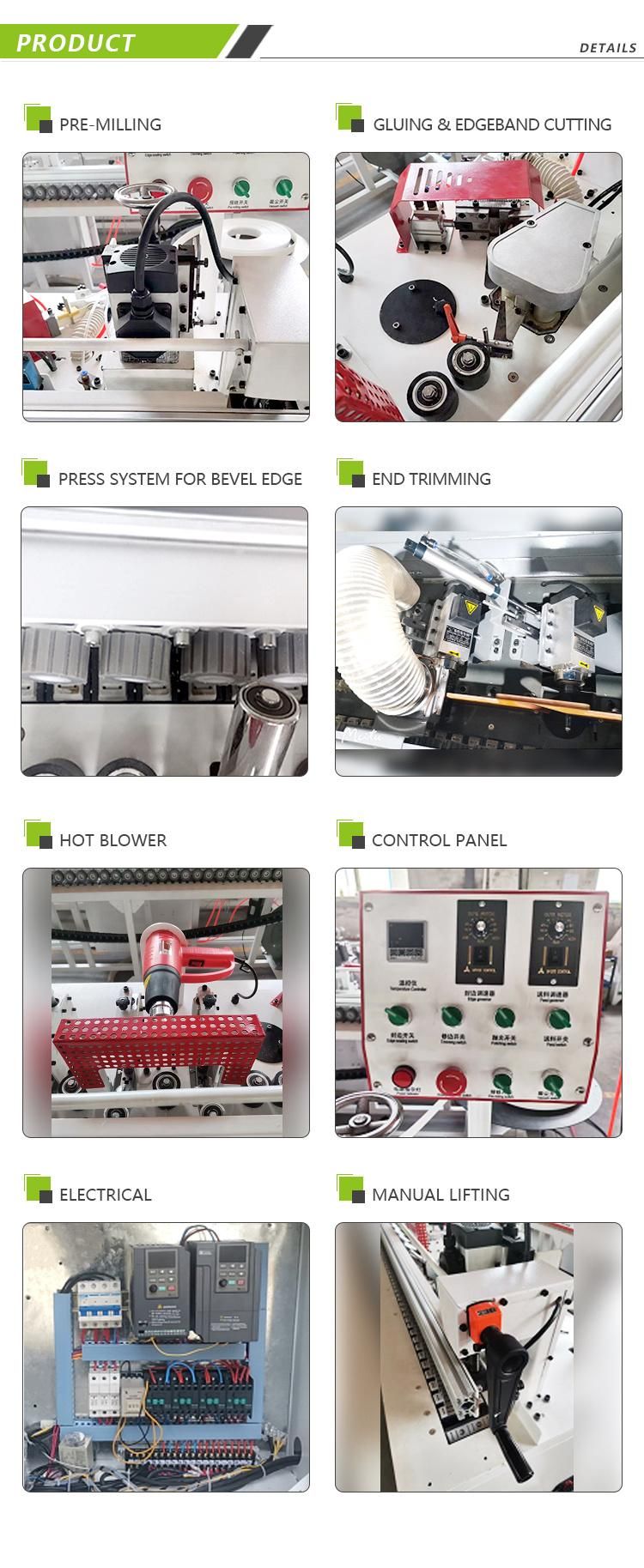 Automatic Inclination Edge Banding Machine Mini Edgebander