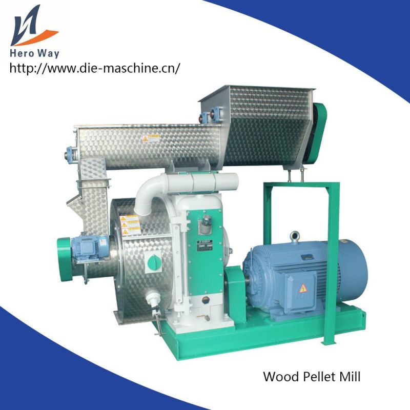 Biomass Wood Pellet Mill Machine / Wood Sawdust Pellet Pressing Machine