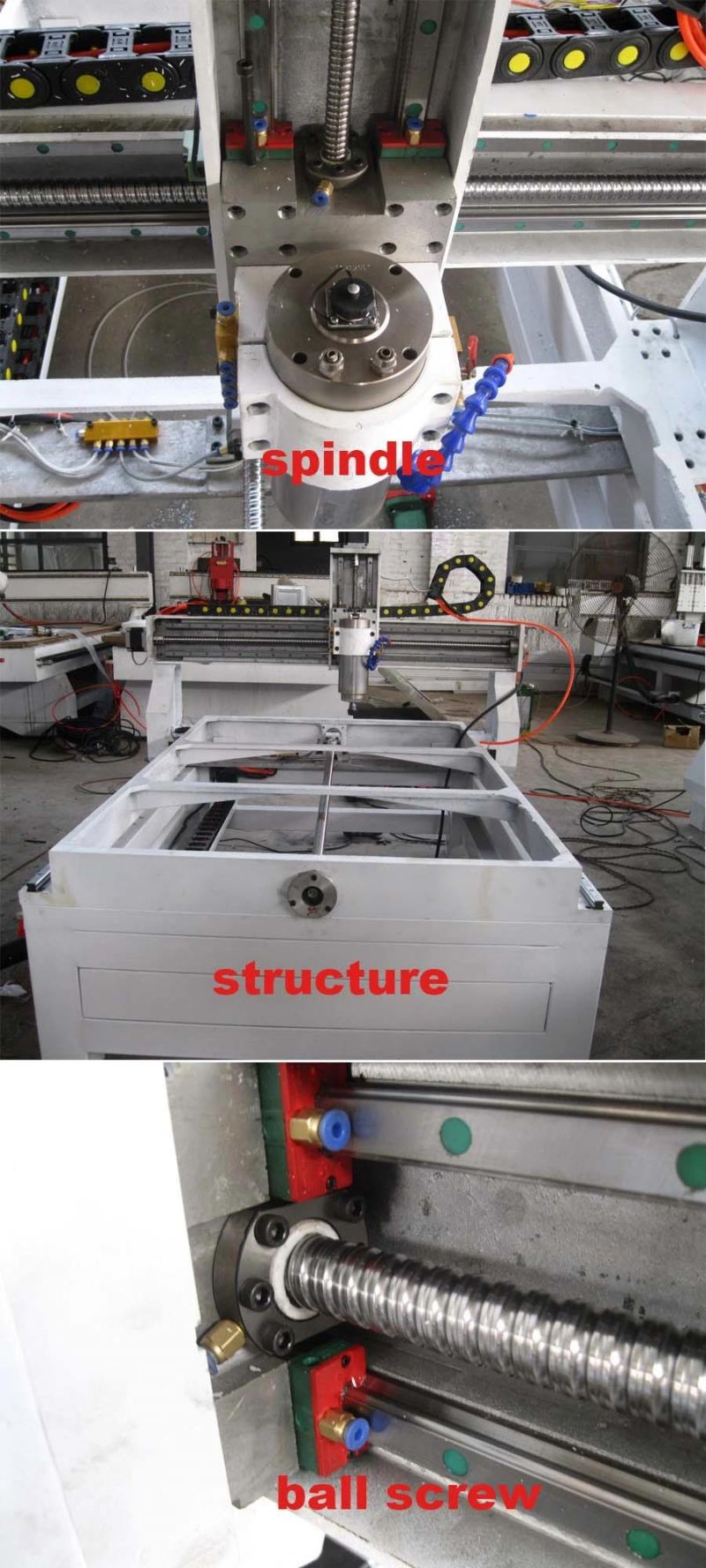 1300X2500mm CNC Wood Cutting Carve Machine with High Speed