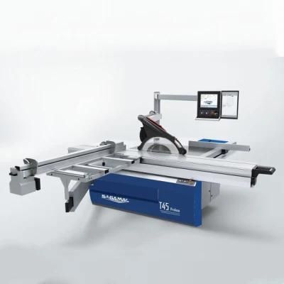 Saga Highest Pricision Optimized Cutting Programe Computer Sliding Table Saw