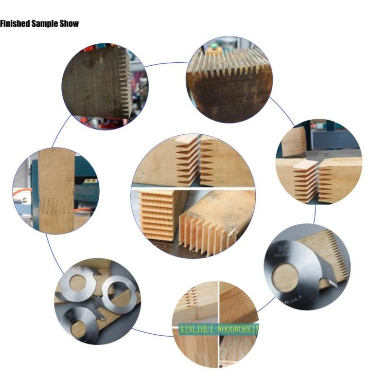 Woodworking Finger Tenoning Machine in Vietnam Semi-Automatic Comb Tenoning Machine Finger Jointer Sharp Wood Joint Cutter Machine