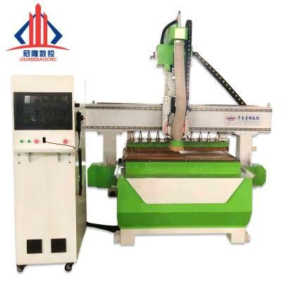 Door Making CNC Woodworking Automatic Machine with Atc Processing Center