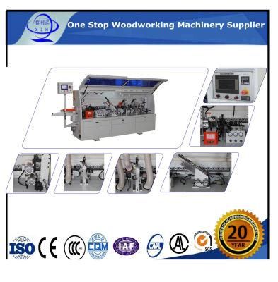 China PVC MDF Full Automatic Edge Bonder Mf-505 Automatic/Semi-Automatic/Portable Edge Bander Machine with Single Trimming/ Double Trim