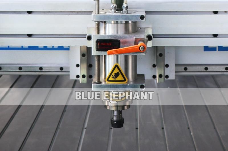 Jinan Blue Elephant 1325 Multi Rotary Device CNC Router Machine for Solid Wood Door Furniture