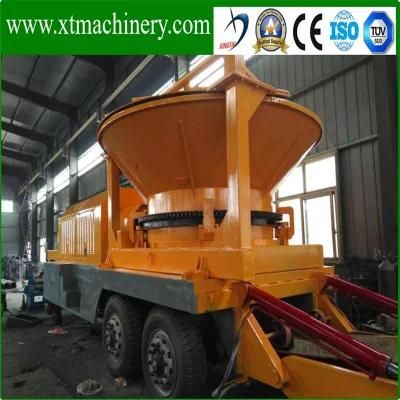 17ton Machine Weight, Steady Continuously Working Performance Log Stump Crusher