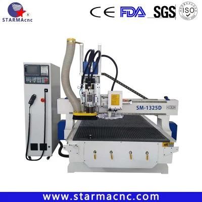 Vacuum Adsorption Wood CNC Router 1325 Atc CNC Machinery