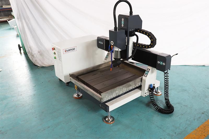 6090 4060 3030 Desktop Light Weight Small Mini Wood PVC Milling Cutting Carving Engraving Machine CNC Router with 2.2kw Spindle