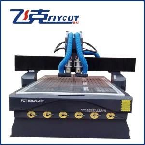 CNC Router 1212/1325 with Auto Change Spindles and Servo Motor