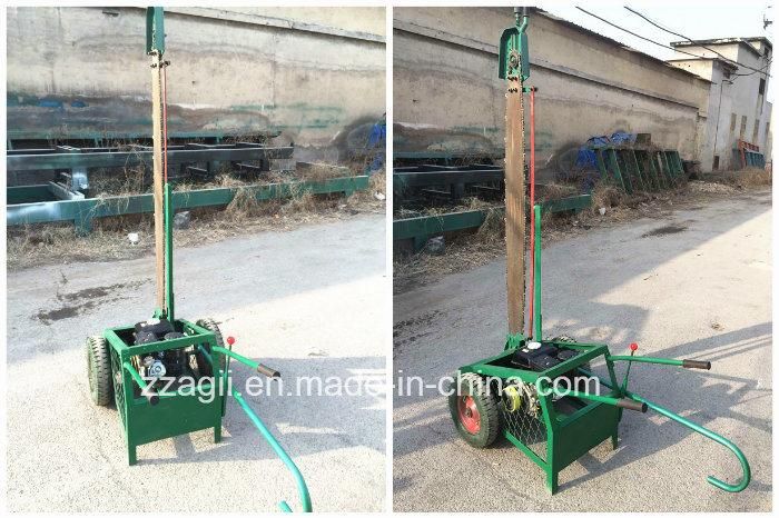 Durable Gasoline Chainsaw Mill Portable Wood Saw Slasher Machine