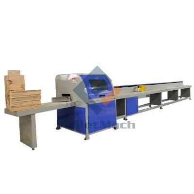 Automatic Wood Deck Board Cut off Saw for Pallet Making