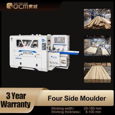 Qmb418e China Supply 4 Side Moulder/Four Side Planer/Best Quality 4 Side Moulder