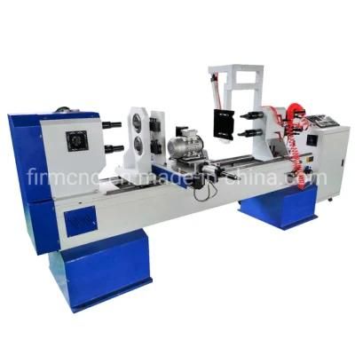 Self Centering CNC Wood Turning Lathe for Furniture Legs, Baseball Bat