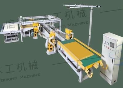 Four Edge Plywood Trimming Saw Automatic Four Side Edge Trimming Saw Machine for OSB/Wood Panel Saw Machine