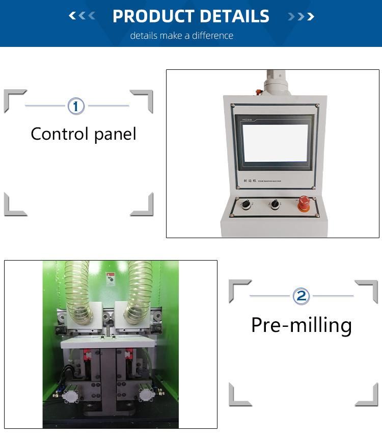 ZICAR PVC automatic edge banding machine price edge bander woodworking machinery