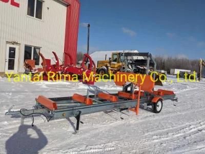 Machine Sawmill Horizontal Portable Sawmill