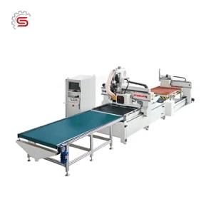 Woodworking Auto Router Str2412alu&APC Engraver Vacuum CNC Cutting Machine