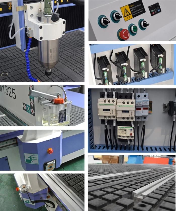 China Good Quality 1325 3 Axis Wood CNC Carving Machine Price