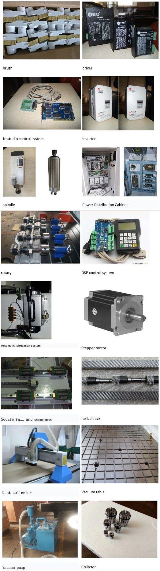 Body Can Be Assembled Model Woodworking CNC Router