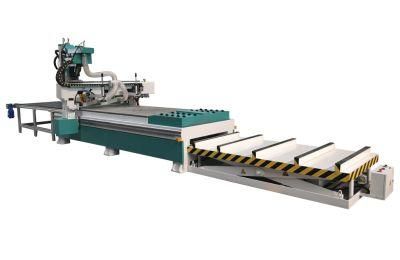 Production Line CNC Router Wood Working Automatic Loading and Unloading Nesting Machine for CNC Furniture Cabinet