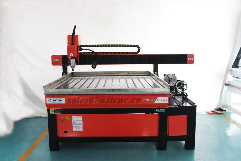 Small CNC Router 6090 1212 1218 with Side Rotary Axis for Small Business/Agent Wanted Mini CNC Router for Canada Market